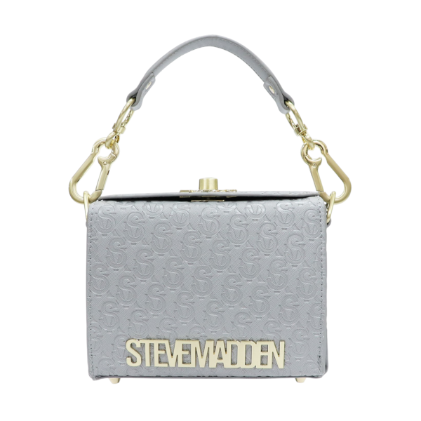 STEVE MADDEN 翻盖素面宽带斜背包